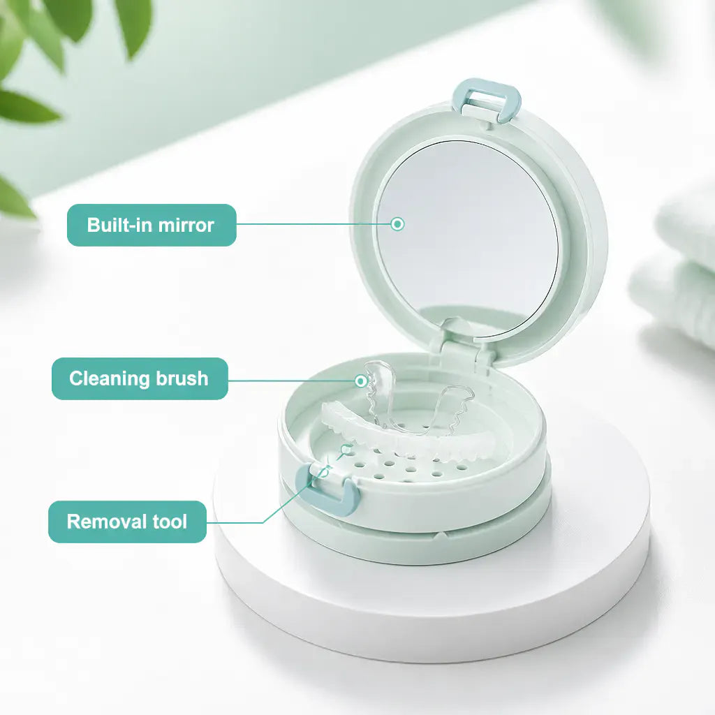 FreshCase 2-in-1 - Retainer & Denture Box