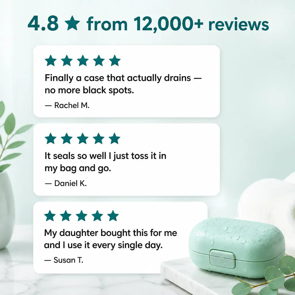 FreshCase 2-in-1 - Retainer & Denture Box
