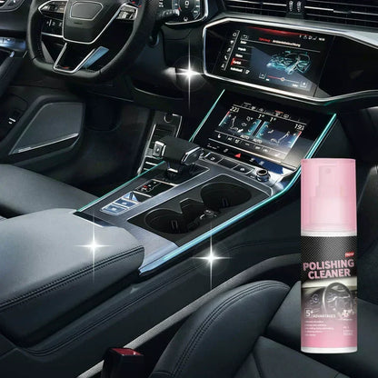 🔥Car Interior Polish Cleaner – Deep Cleaning, Restores Shine & Non-Toxic Formula ✨