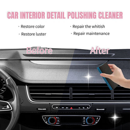 🔥Car Interior Polish Cleaner – Deep Cleaning, Restores Shine & Non-Toxic Formula ✨