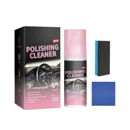 🔥Car Interior Polish Cleaner – Deep Cleaning, Restores Shine & Non-Toxic Formula ✨