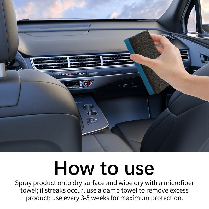 🔥Car Interior Polish Cleaner – Deep Cleaning, Restores Shine & Non-Toxic Formula ✨