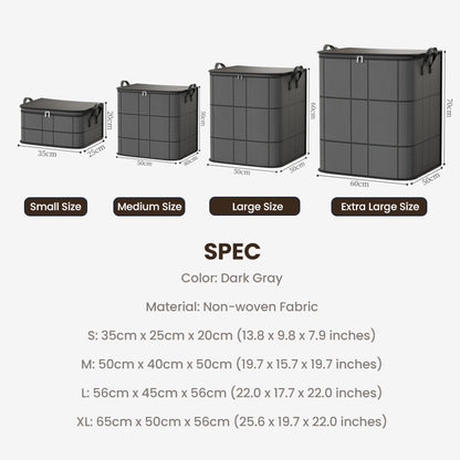 📦 Giant Storage Bag – Organize Your Home Instantly, Spacious & Foldable for Clothes, Blankets & Toys