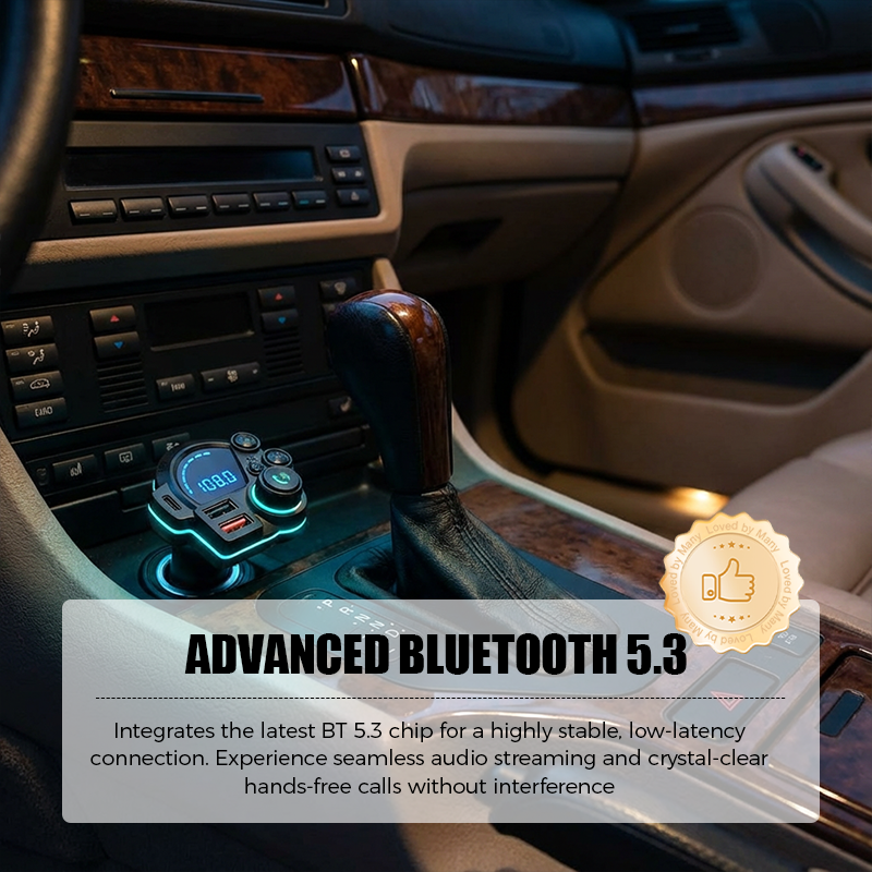 ⚡20W Multi-Port Fast Charger & Bluetooth Music Adapter – Revive Your Old Car with Smart FM Transmitter 🎵