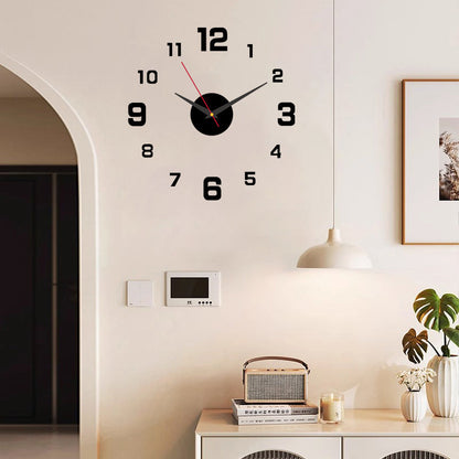🥳2026 HOT SALE🥳⏰3D DIY Luminous Acrylic Wall Clock Set