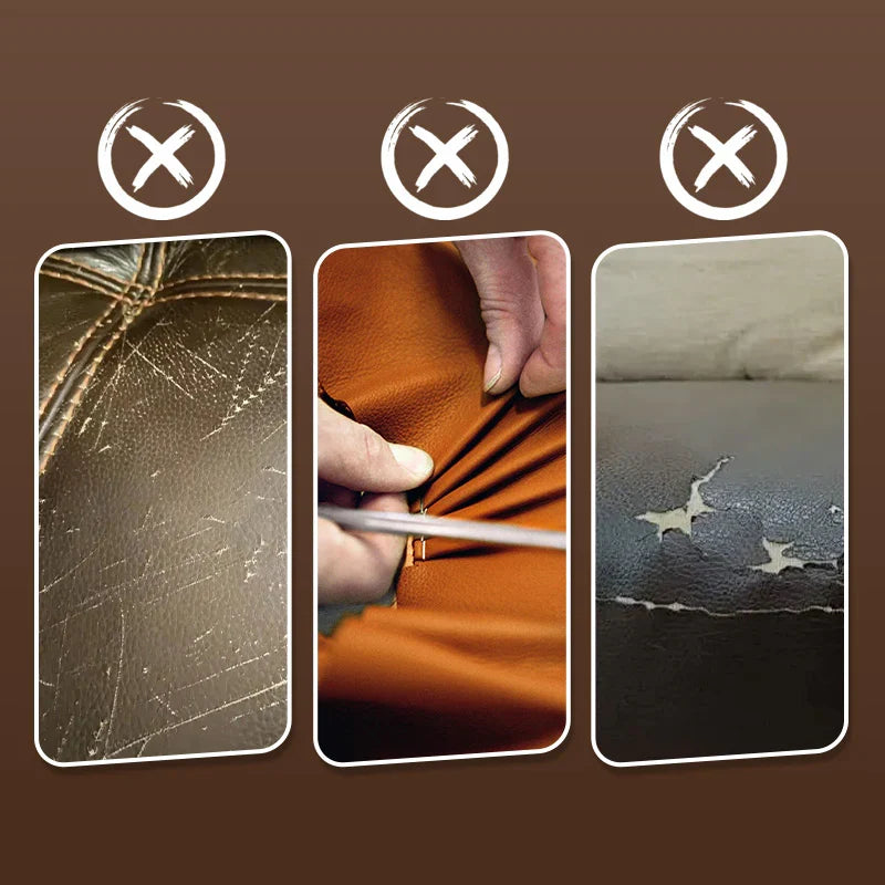 Leather Repair Paste – Fills scratches & scuffs, restores texture.👞