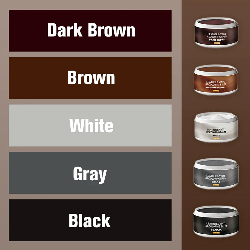 Leather Repair Paste – Fills scratches & scuffs, restores texture.👞