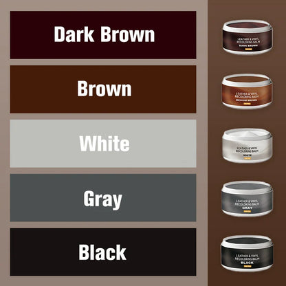 Leather Repair Paste – Fills scratches & scuffs, restores texture.👞