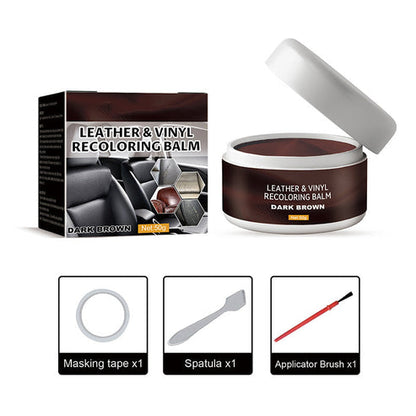 Leather Repair Paste – Fills scratches & scuffs, restores texture.👞