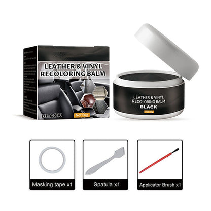 Leather Repair Paste – Fills scratches & scuffs, restores texture.👞