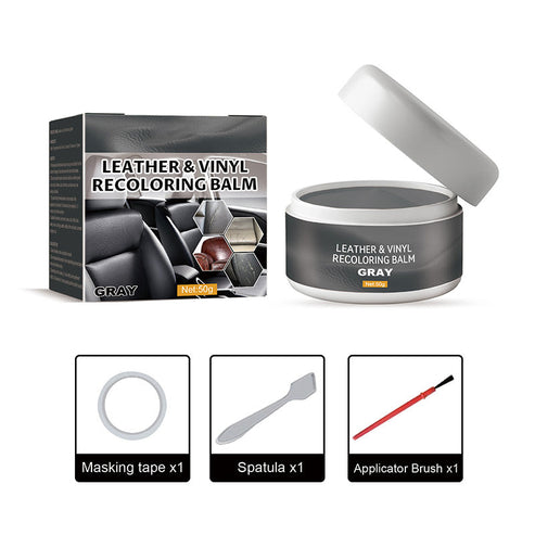 Leather Repair Paste – Fills scratches & scuffs, restores texture.👞