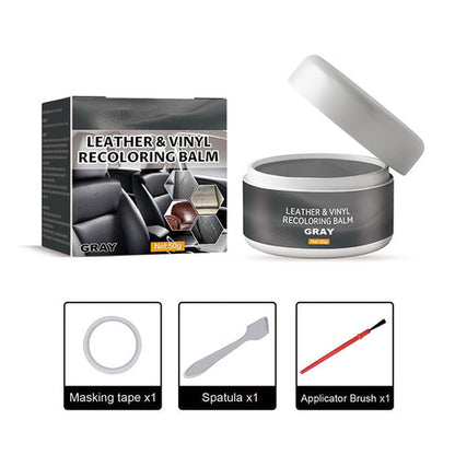 Leather Repair Paste – Fills scratches & scuffs, restores texture.👞