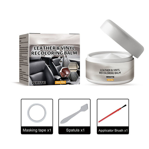 Leather Repair Paste – Fills scratches & scuffs, restores texture.👞