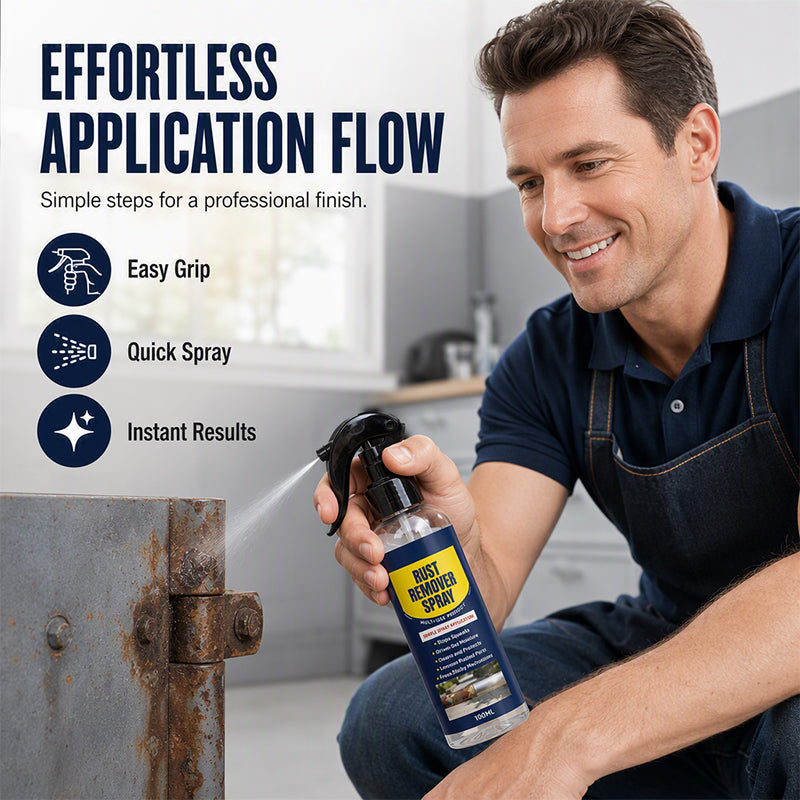 🛠️ Multi-Purpose Rust Remover Spray – 100ml Metal Lubricant Care