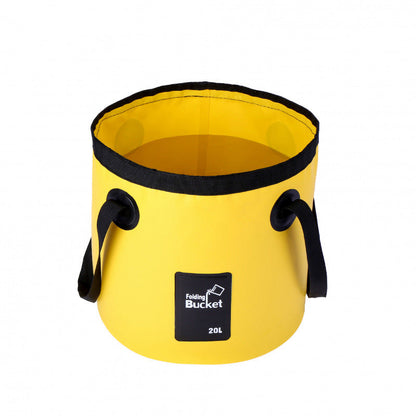 Portable Folding Bucket for Outdoor Camping and Fishing