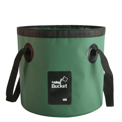 Portable Folding Bucket for Outdoor Camping and Fishing