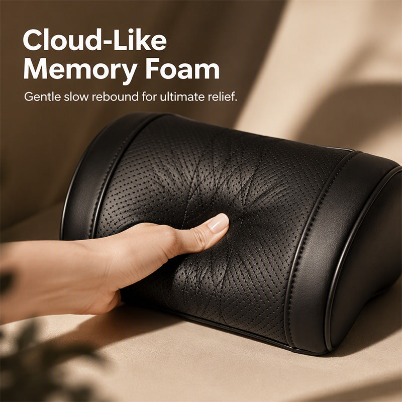 Ergonomic Memory Foam Car Headrest Neck Pillow