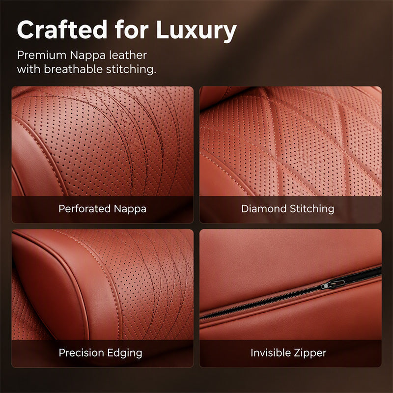 Ergonomic Memory Foam Car Headrest Neck Pillow