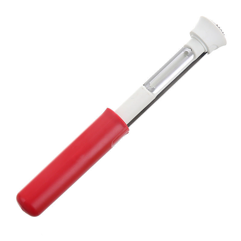 🍎 2-in-1 Fruit Corer & Peeler | Easy Prep Tool