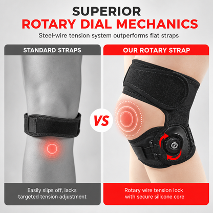 Adjustable Silicone Patella Stabilizer Strap