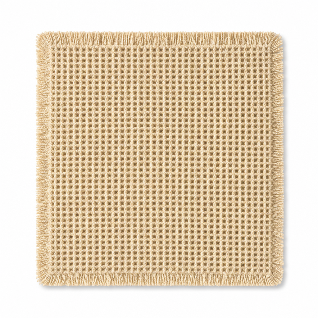 📢📢40% OFF !! ⏰Non Slip Water Absorbent Waffle Weave Bathroom Mat Solid Color Entrance Doormat