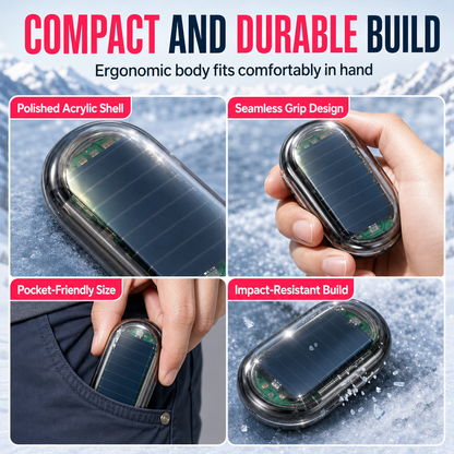 ❄️ Portable Car Snow Remover & Windshield Ice Scraper Tool 🚗