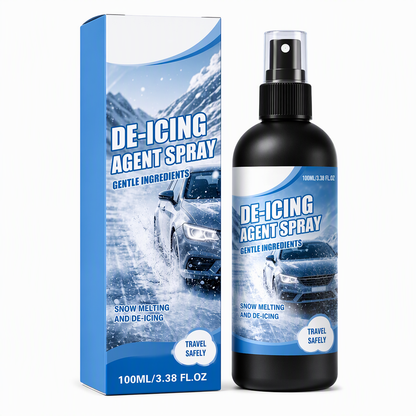 ❄️ Windshield De-Icer Spray – Fast Frost Remover for Winter Driving