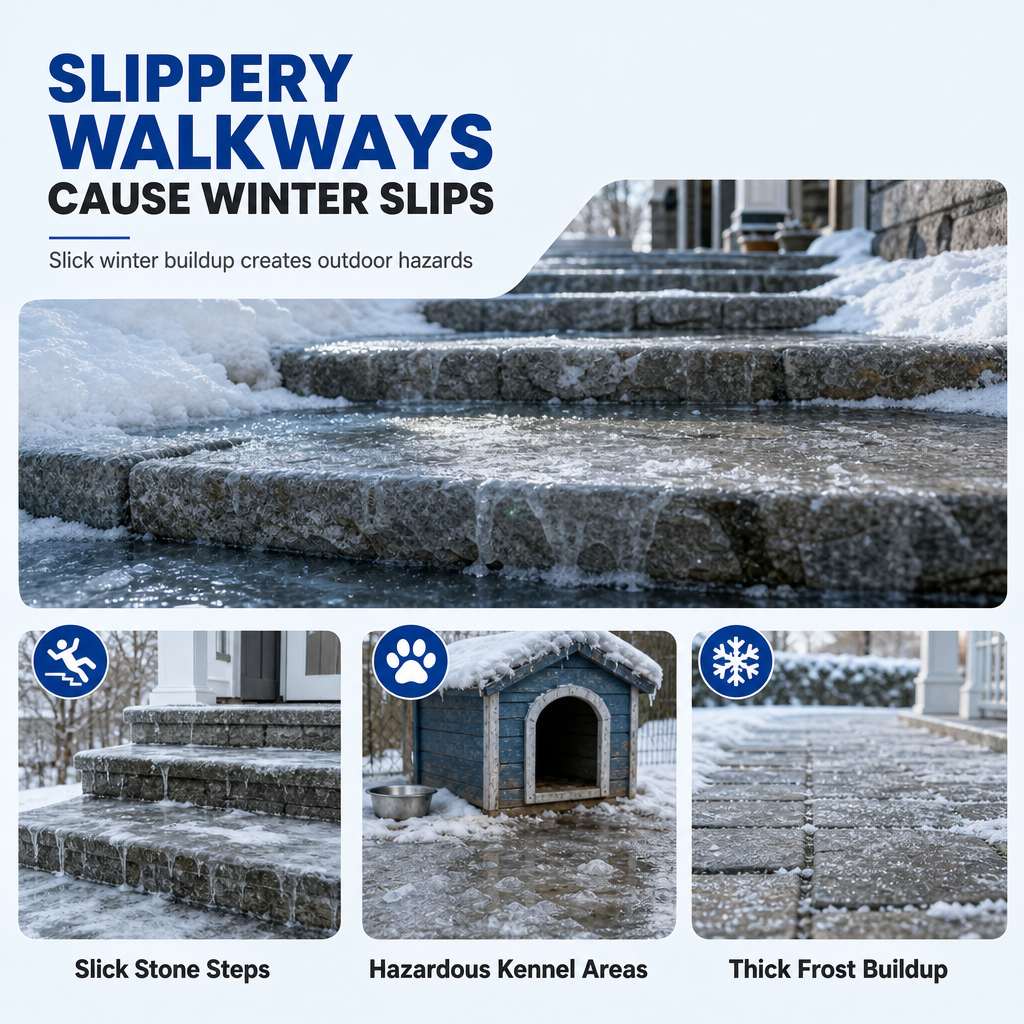 ❄️Outdoor De-Icing & Snow Melting Spray – pet-safe, dissolves frost on contact. Clear steps, walkways & patios fast