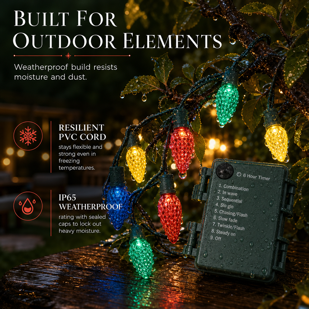 🎁2026 New Arrivals 50% OFF💥Battery Operated Strawberry String Lights – 8 Modes, Waterproof, Festive Decoration 🎃