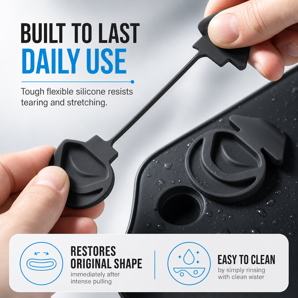 🔋 EV Charging Port Cover – Silicone Dustproof Protector for Electric Vehicles