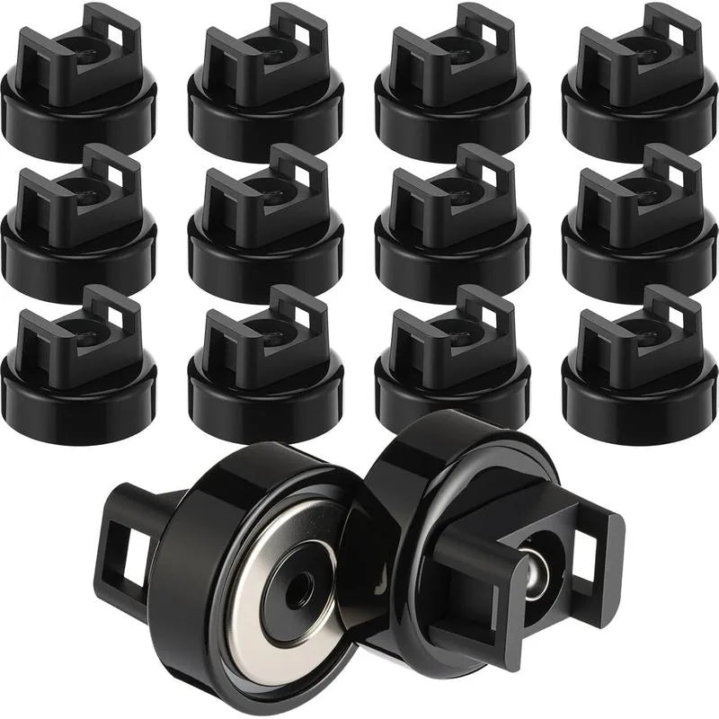 Heavy-Duty Magnetic Cable Tie Mounts – 10 Pack